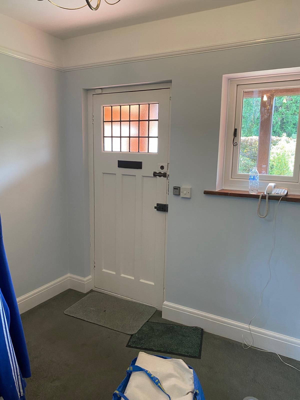 Hallway entrance after painting in Rayleigh